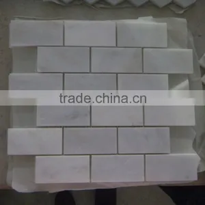 Hot Eastern White Marble Mosaic (HMM-072) on Sales thumbnail-4