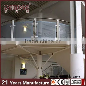 2015 Good Looking Glass Balcony Railing Newest Glass Railing Unique Balcony Railing Designs Wholesale thumbnail-1