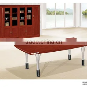 CHINESE Traditional Mdf Wood Meeting Table Design Factory Sell Directly HYA53 thumbnail-2