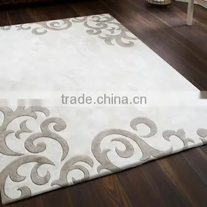 100% Acrylic Bar,KTV Etc Carved Hand Tufted Carpet thumbnail-5
