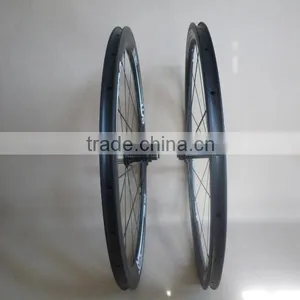 23mm Wide Combo Carbon Wheels 38mm Front and 50mm Rear Clincher Bicycle Wheelset Road thumbnail-6