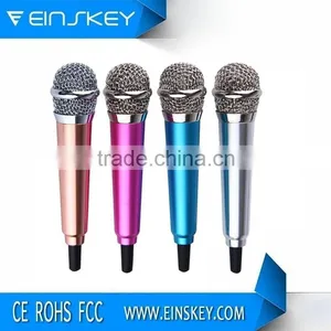 Mini Mobile Phone Karaoke Microphone, Phone Microphone for Phone and Laptop Quality Choice thumbnail-1