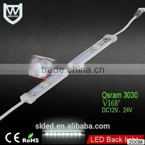 High Brightness Good Price Decorative Aluminum LED BackLight DC24V 3W LED Rigid Strips for Double and Single Side Light Box thumbnail-2