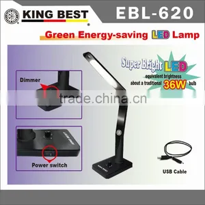 Multifunction 2016 USB Cable Dimmer Folding Desk Lamp Reading 180 Degree Rotation Led Table Lamp thumbnail-1