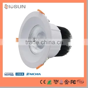 High Power 100w IP20 COB Black and White Lux Surface Downlight thumbnail-5
