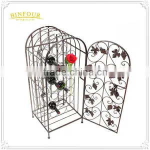 Metal Beer Rack Display Shelf Glass Display Shelf Wall Wine Glass Rack thumbnail-3
