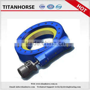 Titanhorse 5 Inch Zero Backlash Gear Single Axis Sleiwng Drive for Automatic Robot Arm thumbnail-1