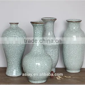 Nice Design Ceramic Flower Vase For the Home Decoration Chinese Porcelain Antique Pots thumbnail-1