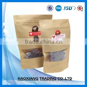 High Quality Paper Bag With Zipper and Stand up Pouch With Zipper for Food thumbnail-3