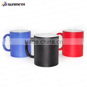 Sunmeta Whole Sale Sublimation Matte 11oz Color Changing Magic Mug thumbnail-2