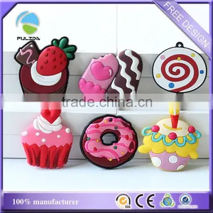 Birthday Cake Candle Soft Pvc Plastic Promotional Refrigerator Magnet thumbnail-4