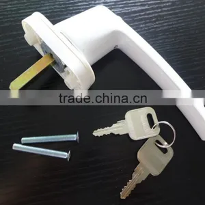 Aluminium Door Handle With Lock thumbnail-3