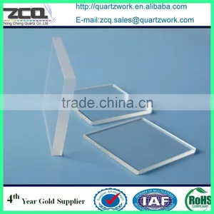 Synthetic Fused Silica 2" Thick Plate Glass Fused Silica Price thumbnail-2