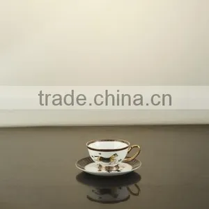 New Arrival Gold Plated Turkish Dinnerware Sets of Ceramic Dinnerware thumbnail-5