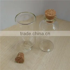 Custom Glass Bottle With Wood Cork,small Glass Bottle thumbnail-4