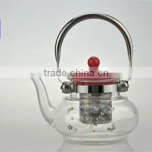 Heat-resistant Brosilicate /glass Water Pot / Glass Kettle Glass Tea Maker/ Glass Teapot / With S/s Filter /s/s Infuser 800A thumbnail-4