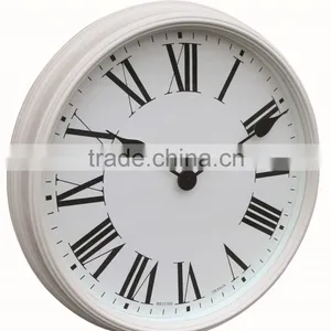 Large Retro Metal Round Shaped Decorative Wall Mounted Clock thumbnail-1
