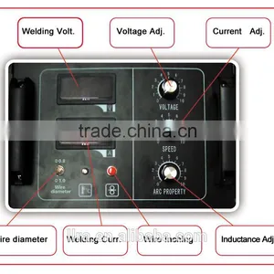 Best Sales MIG-250 Igbt Inverter Co2 Mig Welding Machine AC220V Welding Wire Feeder Motor Compact thumbnail-2