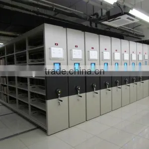 Factory /Steel Movable Compact Filing Racking/Mobile Steel Storage Book Shelf of School Library/Compact Mobile Mass Racks thumbnail-2