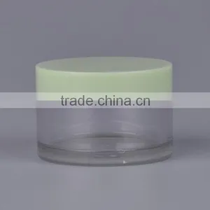 Oval Disposable Plastic Jar for Chemical Products Cosmetic Packaging thumbnail-4