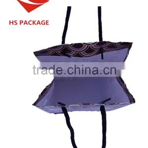 Rope Handle Colorful Printing Wine Paper Bag With Laminated thumbnail-3