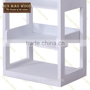 MFD Wood White Colour 4-Ply Display Showcase Makedup/cosmetic Display Stand thumbnail-3