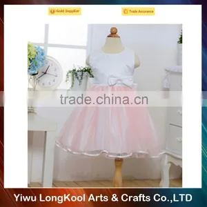Hot Sale Breathable Birthday Long Tutu Dress for Kids Light Pink Plus Size Tutu Dress thumbnail-1