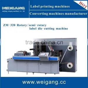 ZM-320 Printed Label Intermittent Die Cutting Machine/ /label Sheet and Converting Machine / Label Finish Line thumbnail-1