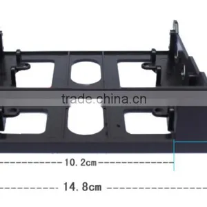 3.5-inch to 5.25-inch Mounting Frame Bracket for Floppy/Zip/Jaz/Card-Reader/Tape-Backup thumbnail-3
