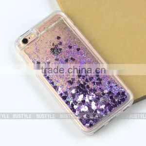 Wholesale Liquid Glitter Phone Case for Iphone 6 Plus, Soft Tpu Transparent Liquid Case for Samsung Galaxy s6 s7 j2 j5 j7 Bling Quality Choice thumbnail-6