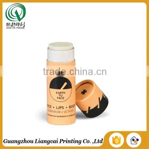 Delicate Printed Recycled Lip Balm Packaging Boxes Round Paper Packaging Boxes for Lip Balm thumbnail-2
