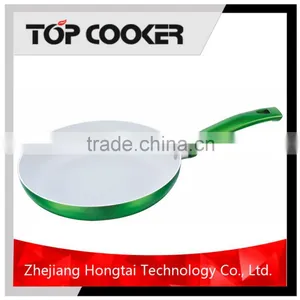 Pressed Aluminum Ceramic Nonstick Pan With Metallic Painting thumbnail-1