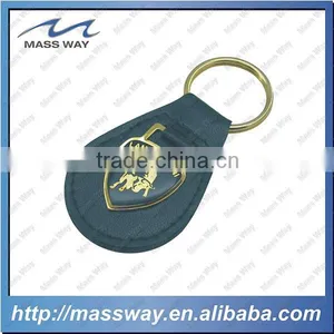 Souvenir Antique Customized Metal Leather Keychain thumbnail-6