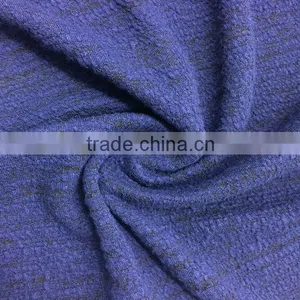 New Blue Soft Warp Dobby Knitted Fabric thumbnail-1