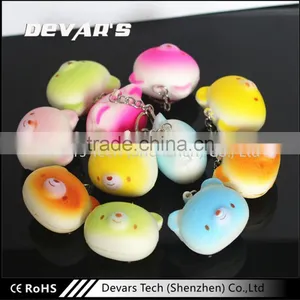 Low Price Professional Personalized Cheap Abundant Bread Expression Keychains thumbnail-3