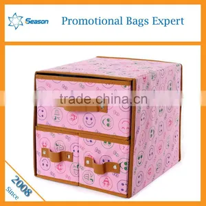 Ooem Non Woven Fabric Foldable Storage Box Clothes Storage Box Containing Box Supplier's Choice thumbnail-4