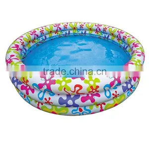 Round Above-ground Inflatable Pool,flower Pattern Kids Inflatable Bath Pool thumbnail-1