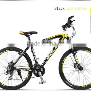 26 Inch Luxury Gold Color Hydraulic Disc Brake Moutian Bike thumbnail-1