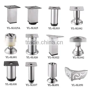 Square Steel Kitchen Plinth Leg thumbnail-1