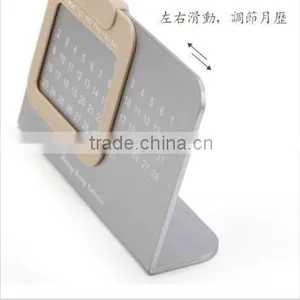 New Products on China Market Rectangle Paper-extracting Rolling Yearly Cardboard Calendar Stand/classic Desktop Calendar Stand thumbnail-4