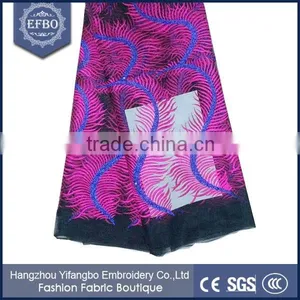 New Arrival French Tulle Lace Fabric African for Bridal Lace Applique thumbnail-3
