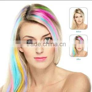 Chalk no Damage Hair Coloring Beauty Product Temporary Hair Dye Christmas Party OEM One Step Hair Color thumbnail-4