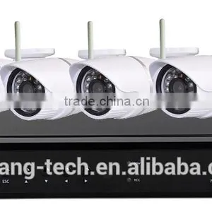 Wireless IP Camera 4ch Wifi Nvr Kit thumbnail-1