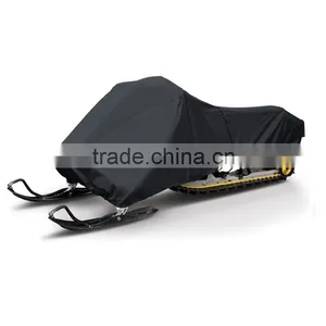 600D Heavy Duty Water Resistant Snowmobile Cover, 600D Black Heavy Duty Snowmobile Storage Cover, Waterproof Snowmobile Cover thumbnail-1
