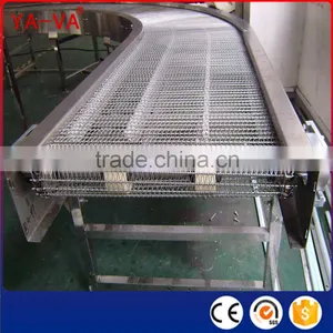 High Temperature Resistance Turning Wire Mesh Conveyor Belt thumbnail-1