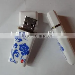 2015 Ceramics USB Flash Drive for Gift/Porcelain USB Stick 2GB 4GB 8GB 8GB 16GB thumbnail-5