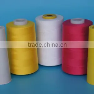 30/3 Color Spun Polyester Yarn in Plastic Cone thumbnail-5