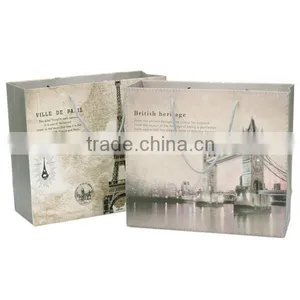 Romantic Famous View Of Europe Paper Gift Bag thumbnail-1