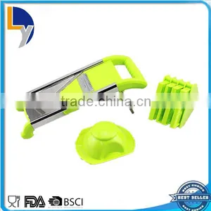LANYI OEM Food Grade Colourful Plastic Fruit Vegetable Slicer thumbnail-1