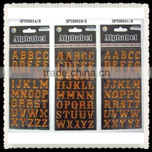 Hot Sale Hign Quality Metal Sponge Puffy Sticker thumbnail-5
